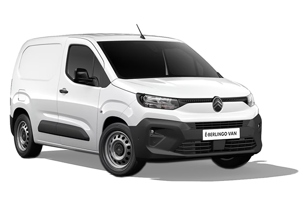 Vue latérale du fourgon CITROEN Ë-BERLINGO III VAN - 2021 – modèle utilitaire aménageable